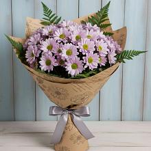 Букет цветов из:  Хризантемы #REPLACE_PRED# Коченёво