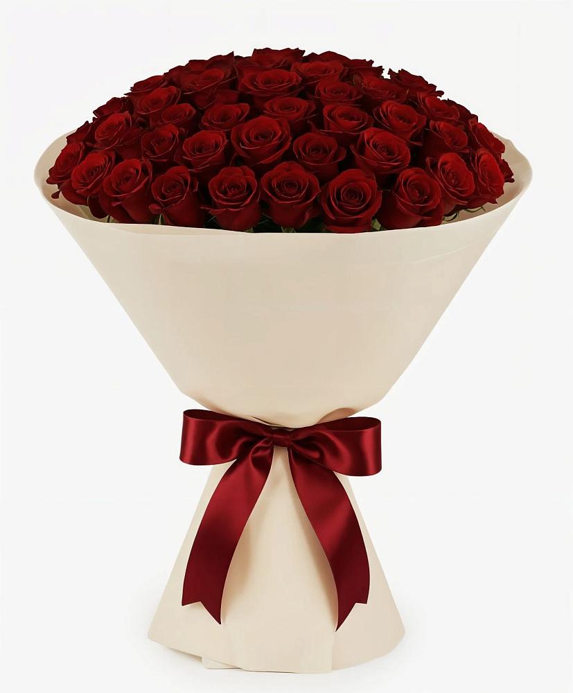 101 Бордовая роза Блэк Бакарра в Коченёво Букет 101 Бордовая роза Блэк Бакарра в Коченёво