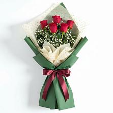 Букет рубиновое очарование в Коченёво Букет цветов из: Розы в Коченёво